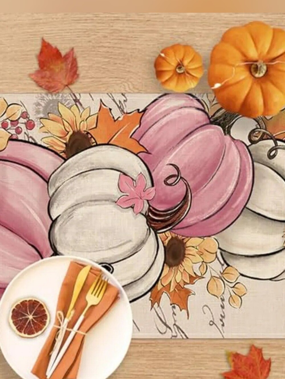Fall Table Runner - Picture 2 of 6